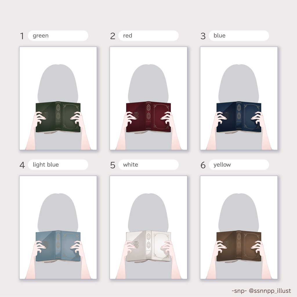 おはV素材|配信用素材|本棚