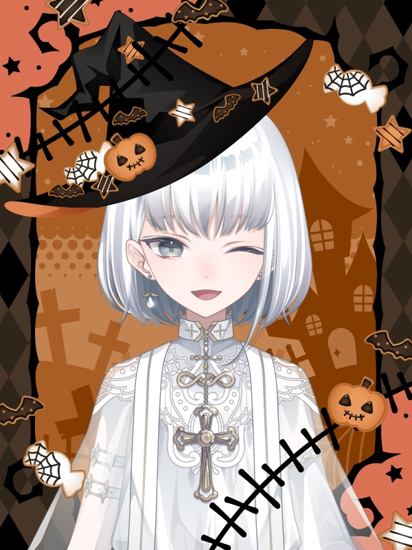 ∥10月中無料∥　おはV素材｜配信用素材｜ハロウィン