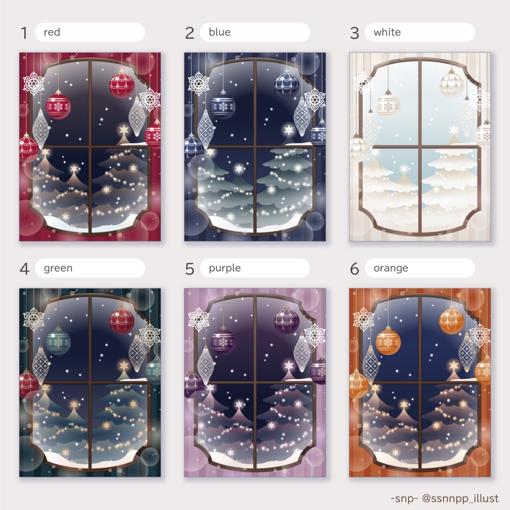 ∥12月中無料∥ おはV素材|配信用素材|クリスマス