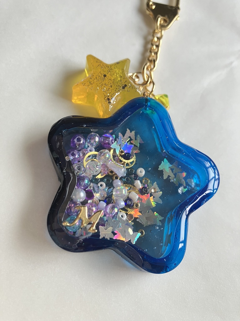 三日月宗近イメージ　シャカシャカキーホルダー