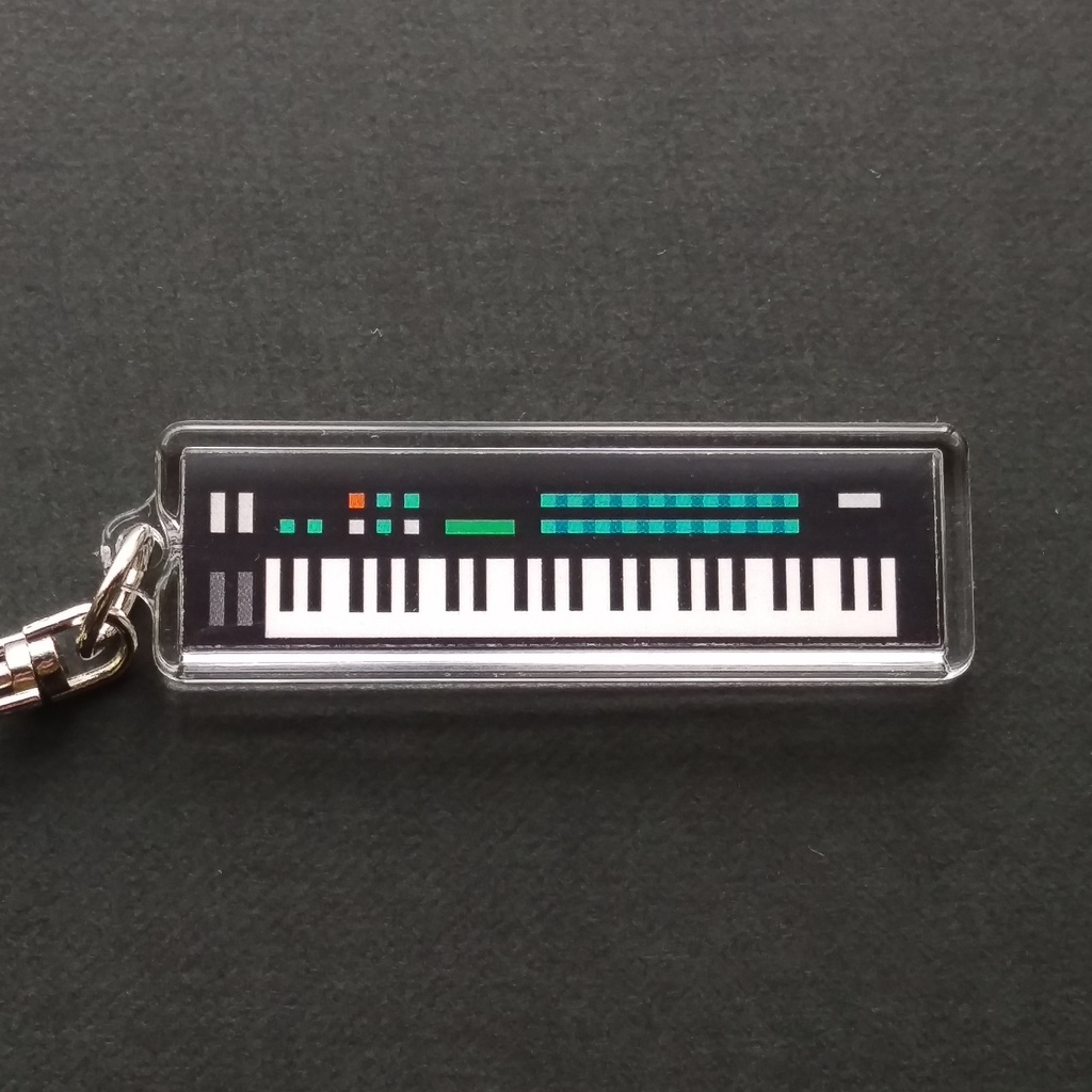 【キーホルダー】シンセキーホルダー/ 01:FM SYNTHESIZER