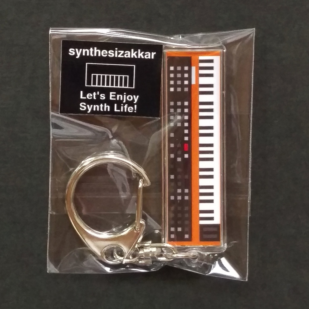【キーホルダー】シンセキーホルダー/ 02:ANALOG SYNTHESIZER