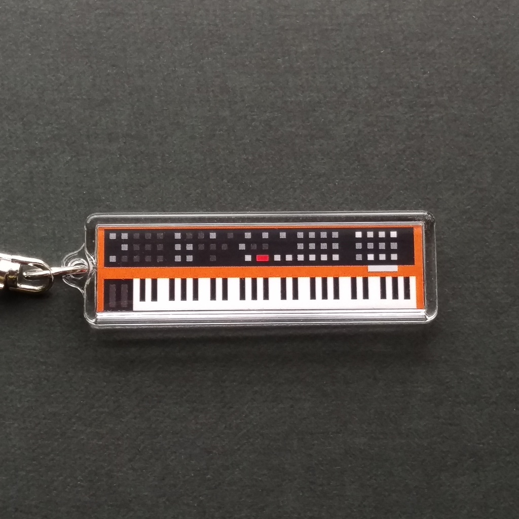 【キーホルダー】シンセキーホルダー/ 02:ANALOG SYNTHESIZER