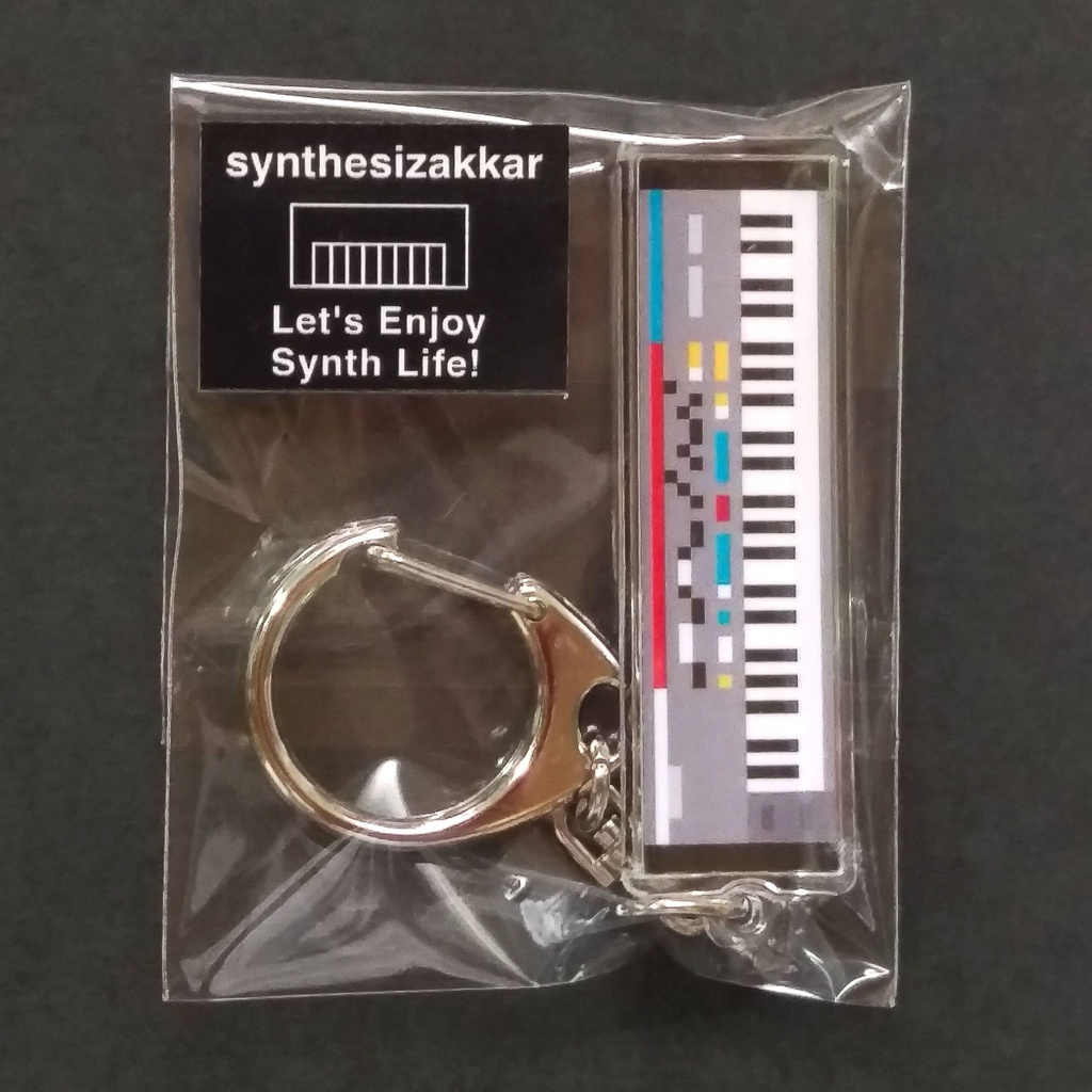 【キーホルダー】シンセキーホルダー/ 03:ANALOG SYNTHESIZER