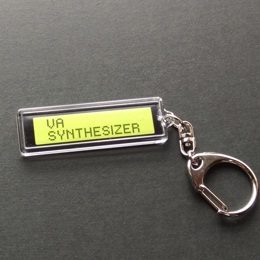 【キーホルダー】シンセキーホルダー/ 04:VA SYNTHESIZER