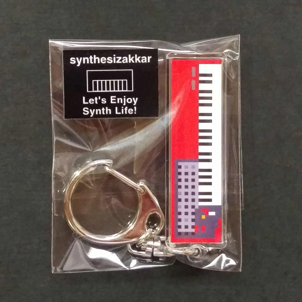 【キーホルダー】シンセキーホルダー/ 04:VA SYNTHESIZER
