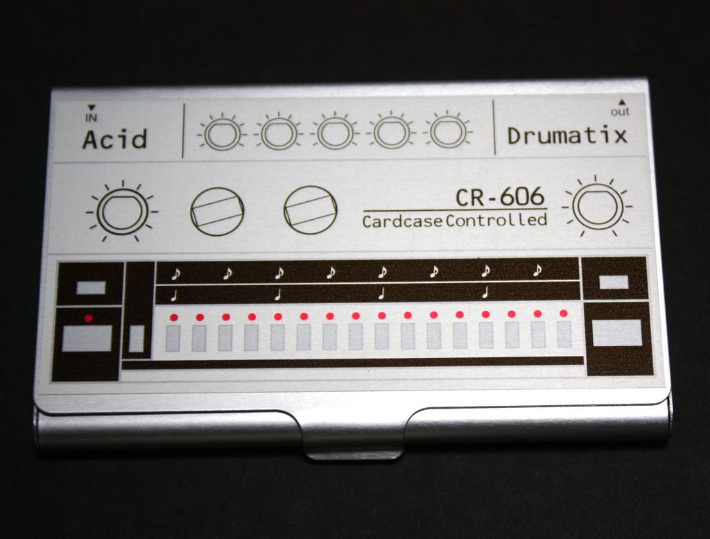 【カードケース】Acid CardCase Drumatix CR-606 カードケースリズムマシン ver2.0