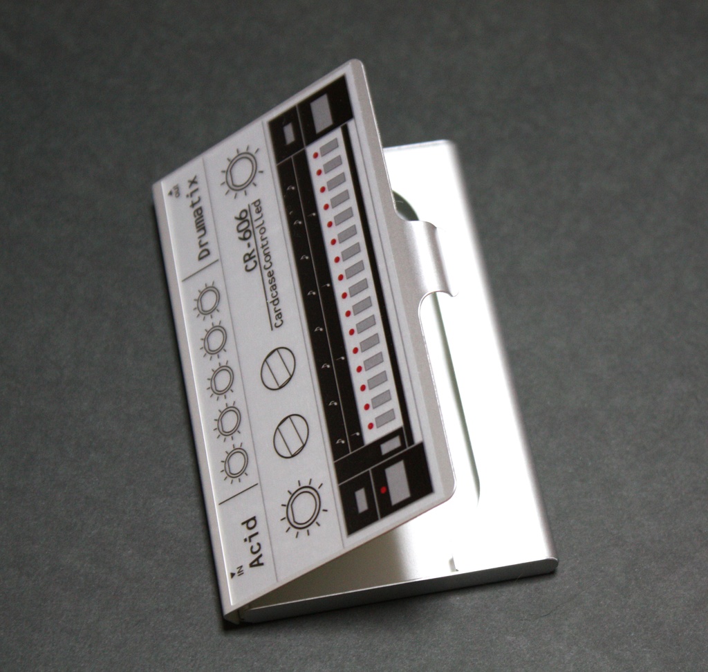 【カードケース】Acid CardCase Drumatix CR-606 カードケースリズムマシン ver2.0