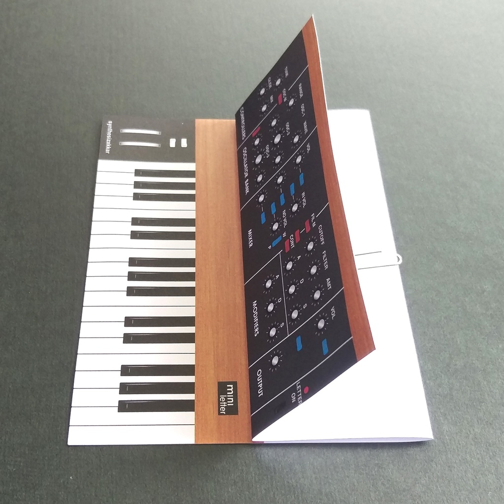 【レターセット】ミニレター・mini letter シンセレターセット