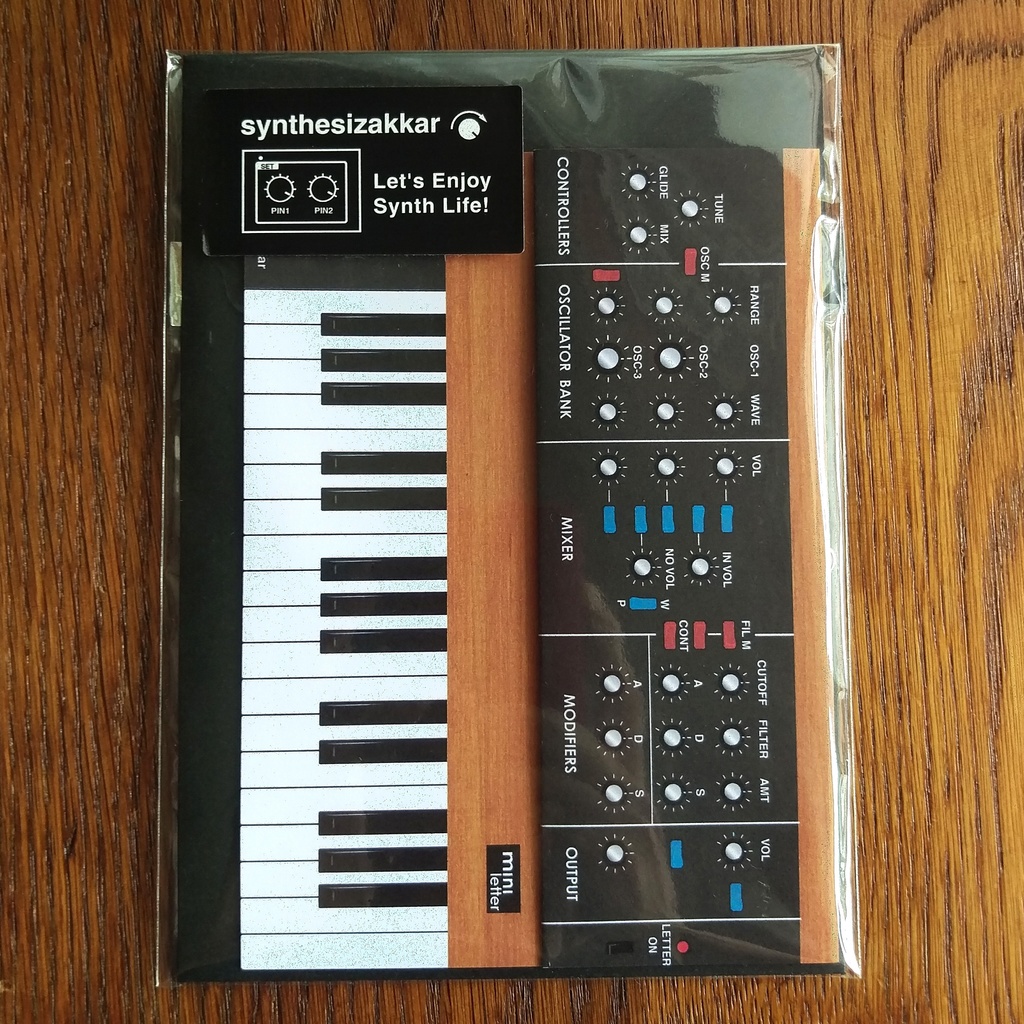 【レターセット】ミニレター・mini letter シンセレターセット