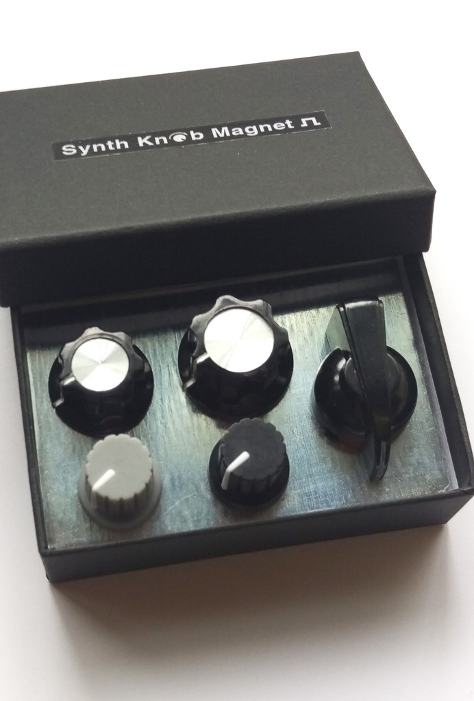 【マグネット】SKMモノトーンアソートセット Synth Knob Magnet