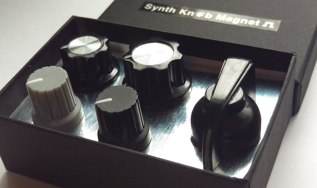【マグネット】SKMモノトーンアソートセット Synth Knob Magnet