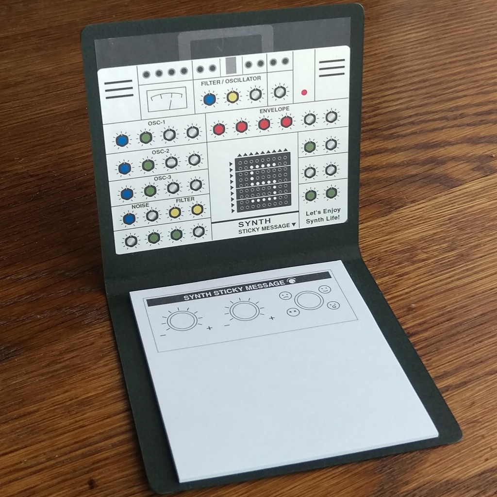 【ポストイット】Synth Sticky A・color/カラー SSMふせん搭載