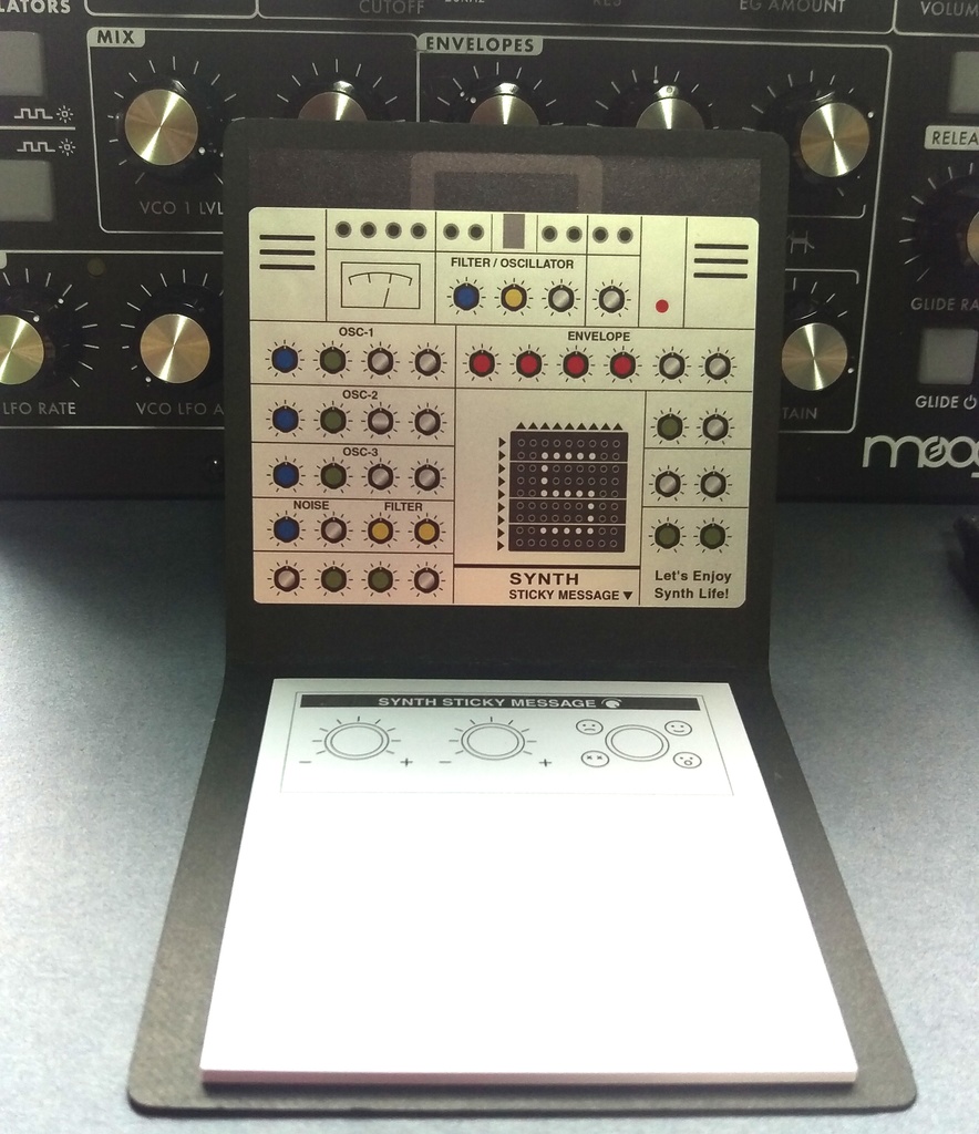 【ポストイット】Synth Sticky A・color/カラー SSMふせん搭載