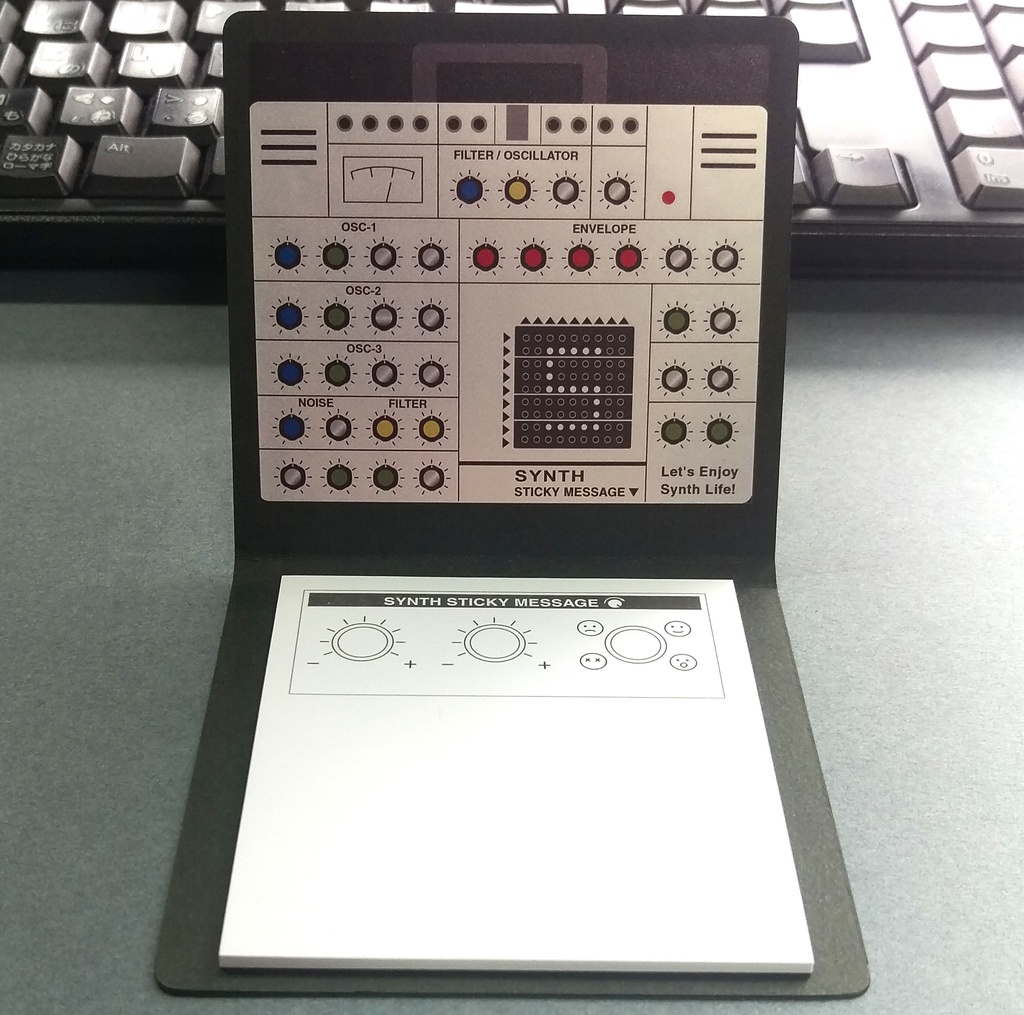 【ポストイット】Synth Sticky A・color/カラー SSMふせん搭載