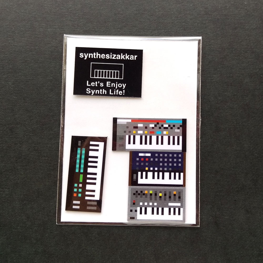 【マグネット】シンセサイザー・ドットコレクション マグネット01