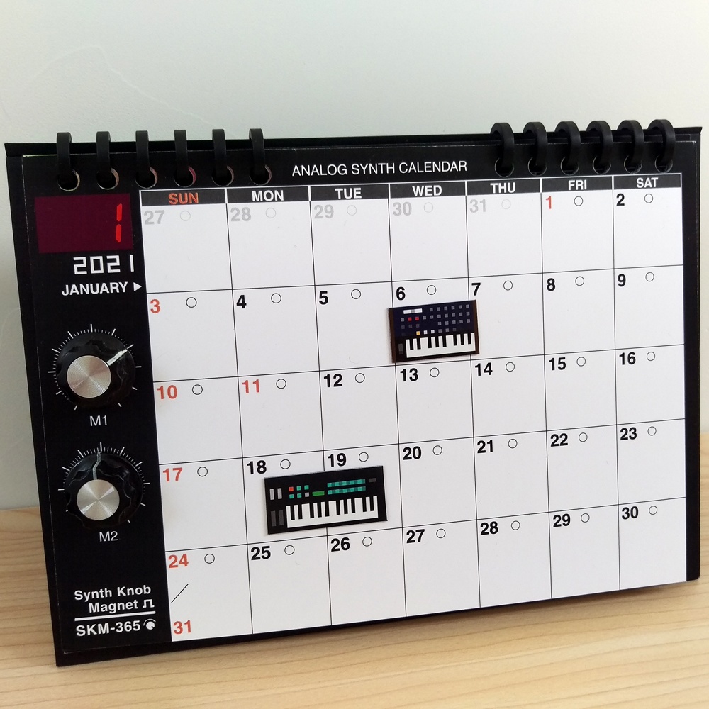 【マグネット】シンセサイザー・ドットコレクション マグネット01