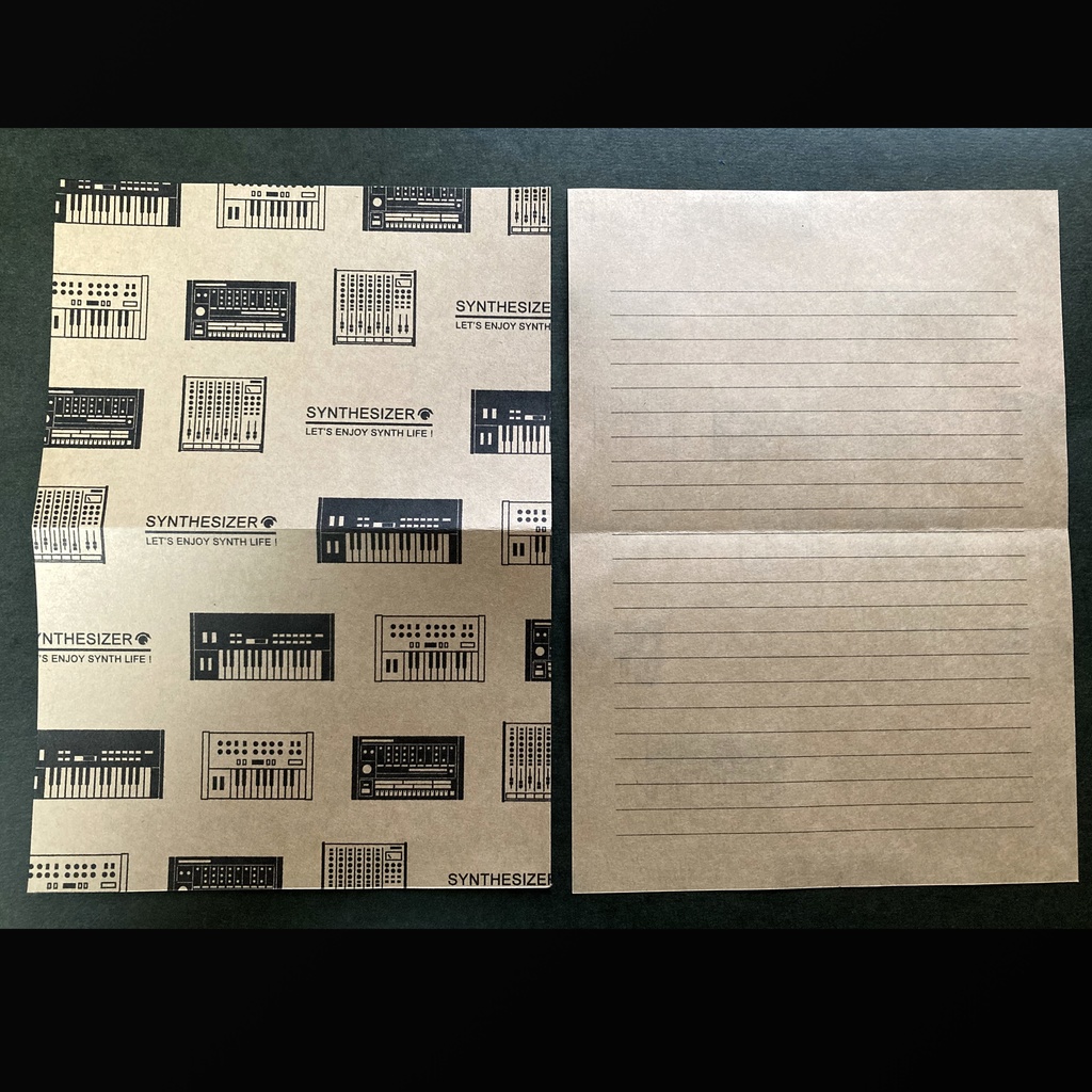 【レターセット】シンセイラストレーションレター・クラフト