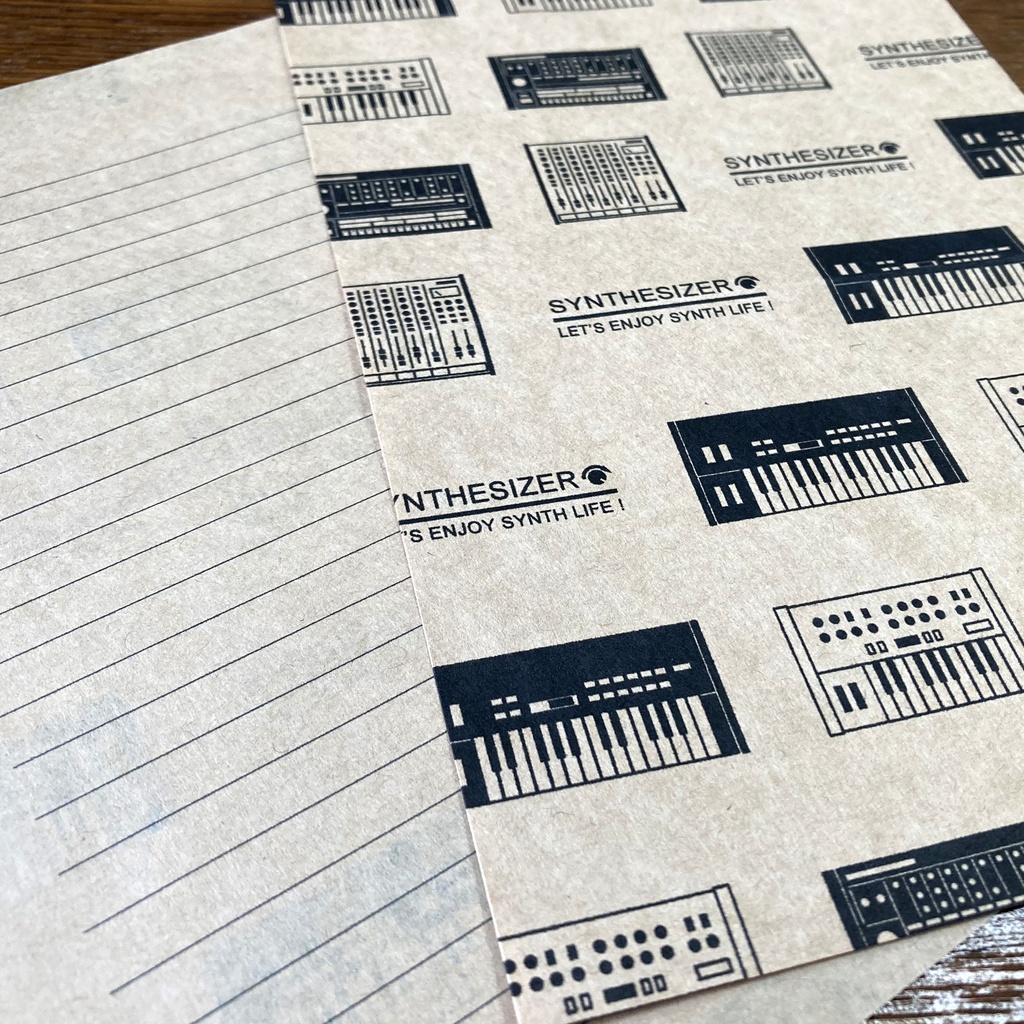 【レターセット】シンセイラストレーションレター・クラフト