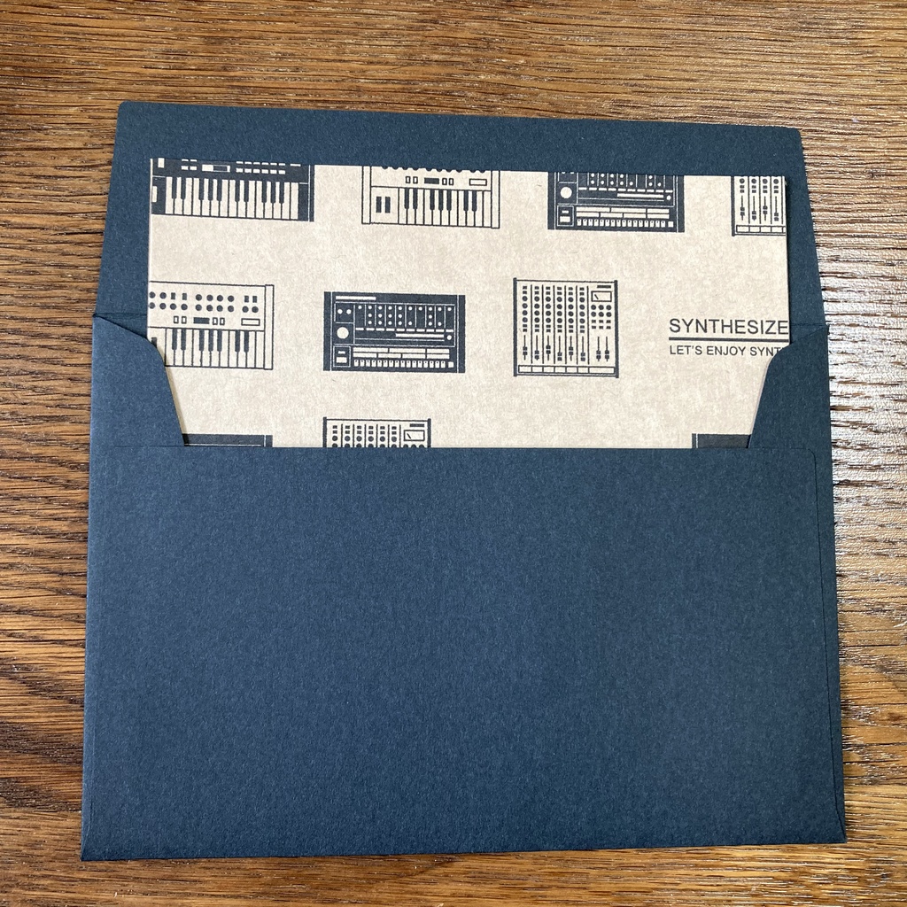 【レターセット】シンセイラストレーションレター・クラフト