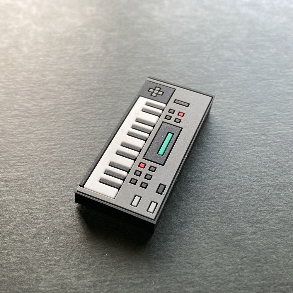 【マグネット】シンセ ラバーマグネット 4種!アソート4個セット