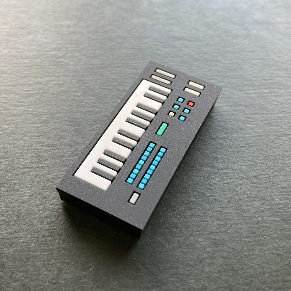 【マグネット】シンセ ラバーマグネット 4種!アソート4個セット