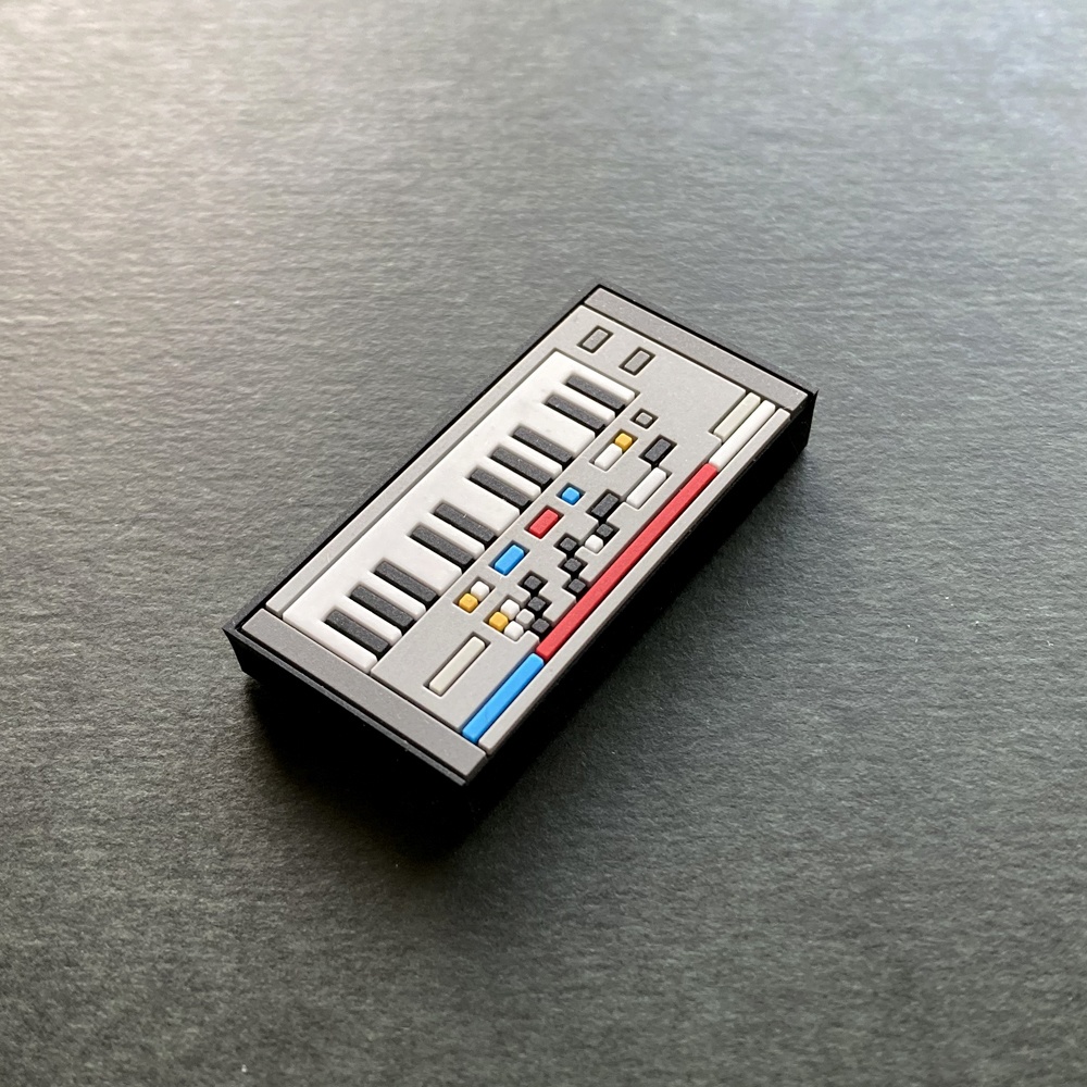 【マグネット】シンセ ラバーマグネット 4種!アソート4個セット