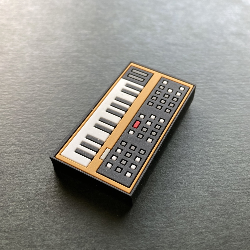 【マグネット】シンセ ラバーマグネット 4種!アソート4個セット