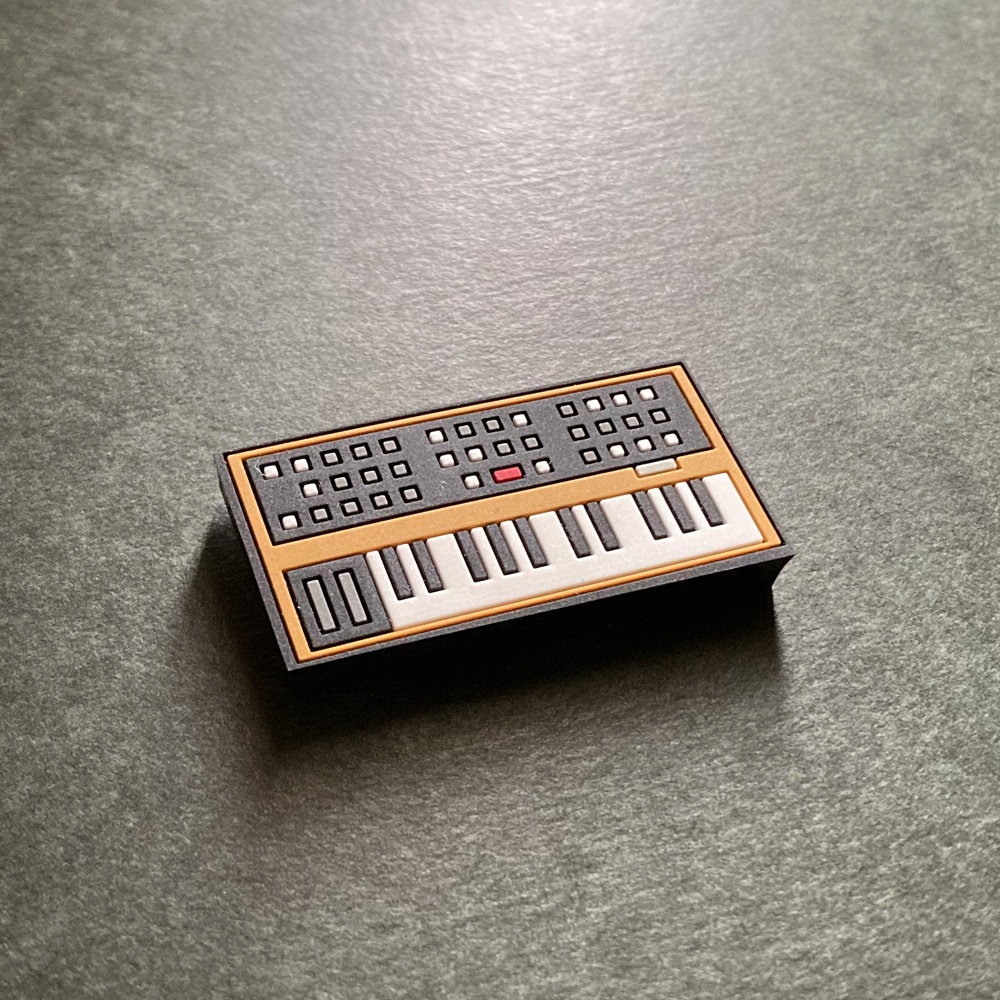 【マグネット】シンセ ラバーマグネット 4種!アソート4個セット