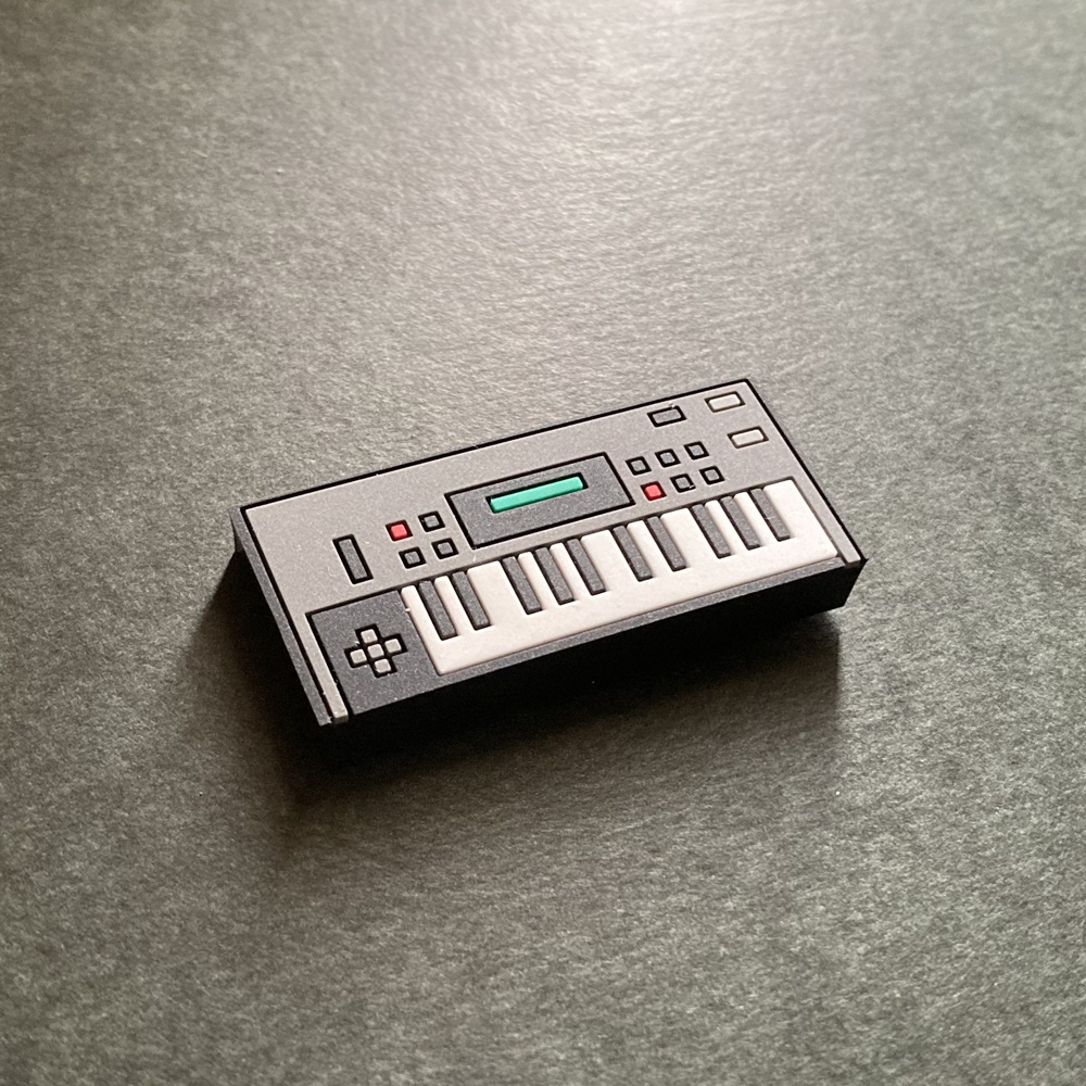 【マグネット】シンセ ラバーマグネット 4種!アソート4個セット