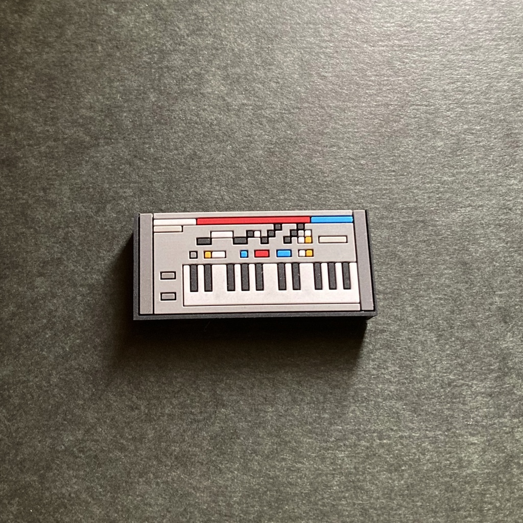 【マグネット】シンセ ラバーマグネット 4種!アソート4個セット