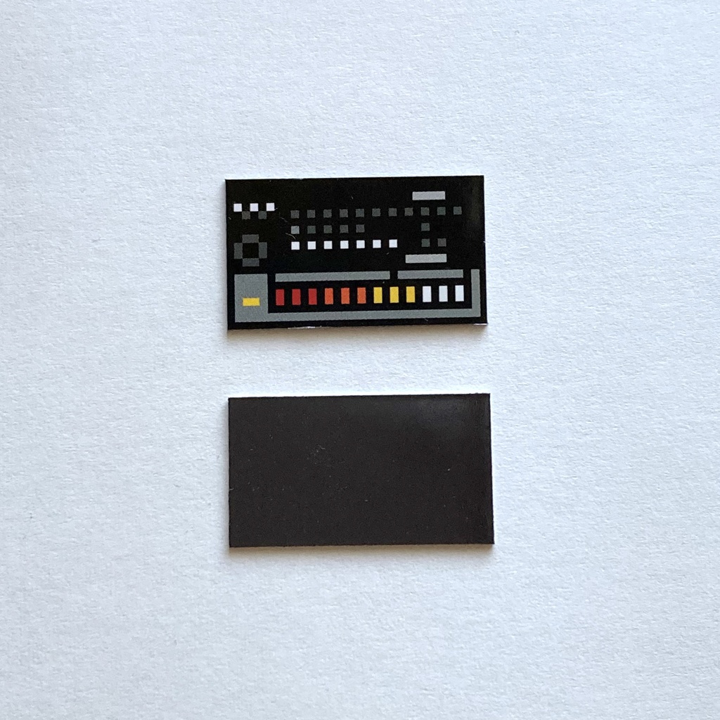 【マグネット】シンセサイザー・ドットコレクション マグネット02 リズムマシン