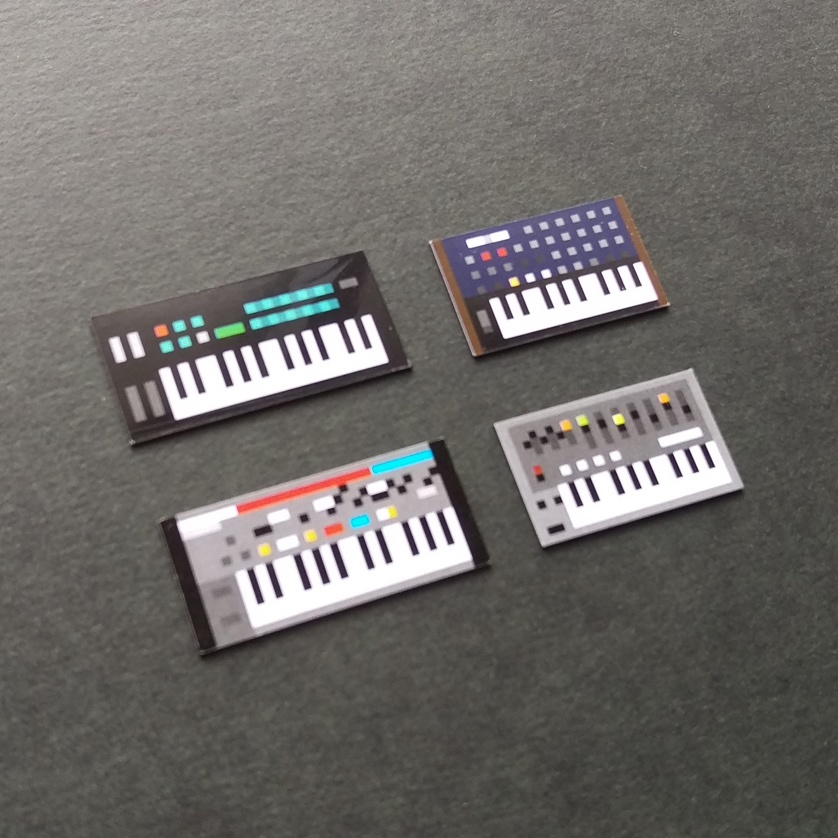 【マグネット】シンセサイザー・ドットコレクション マグネット 01&02 セット