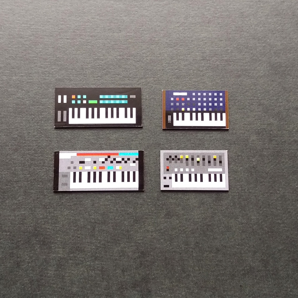 【マグネット】シンセサイザー・ドットコレクション マグネット 01&02 セット