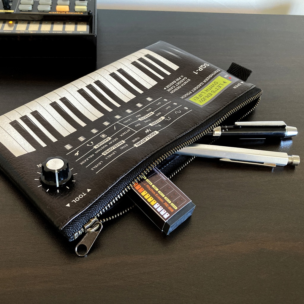 【ポーチ】シンセ ガジェットポーチ・ペンケース SGP-1