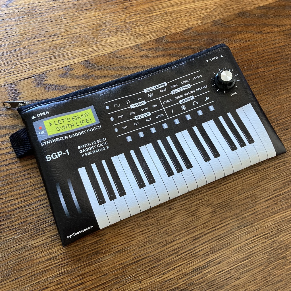 【ポーチ】シンセ ガジェットポーチ・ペンケース SGP-1