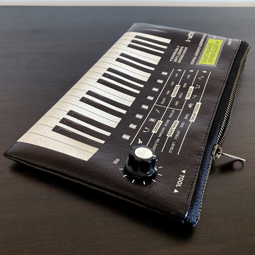 【ポーチ】シンセ ガジェットポーチ・ペンケース SGP-1