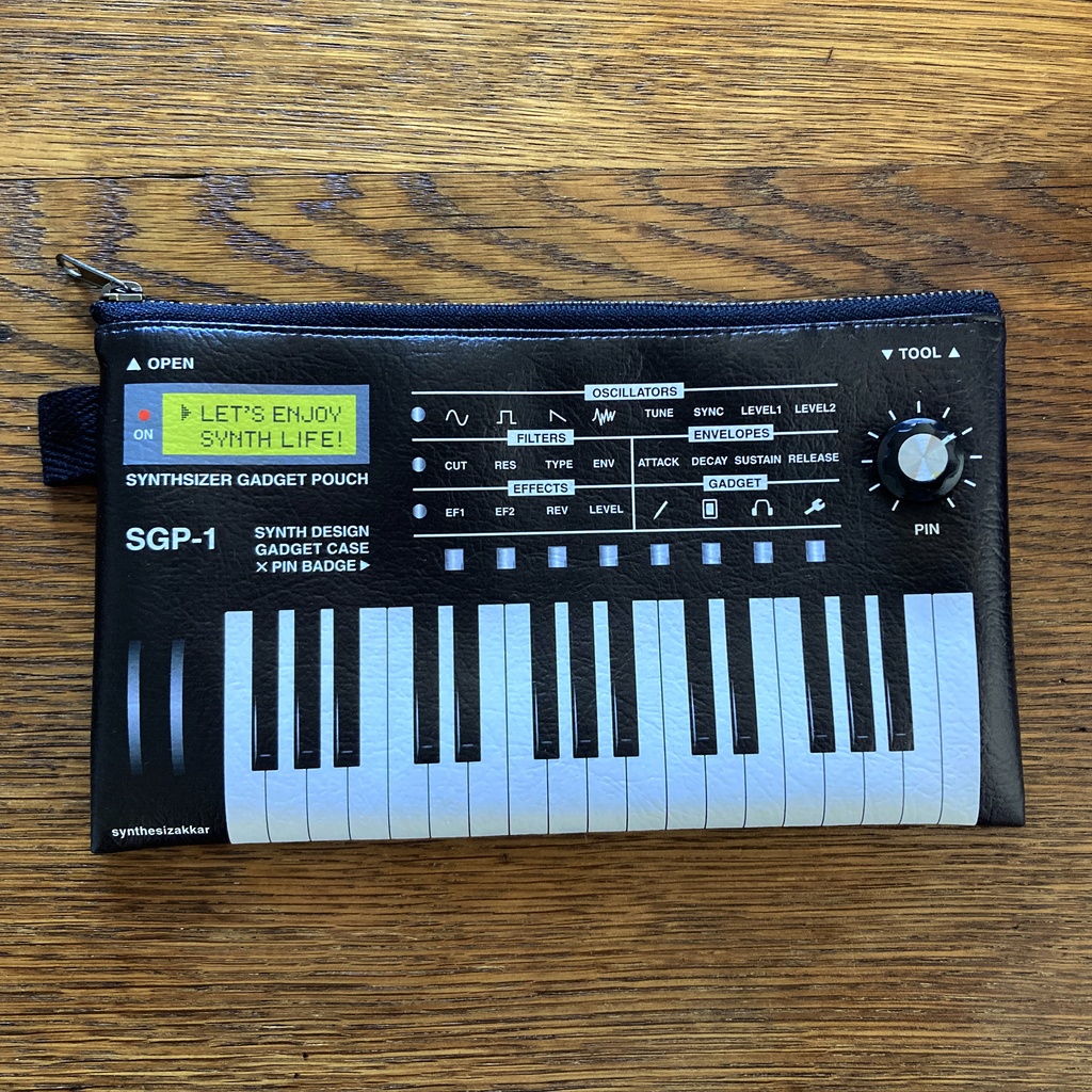 【ポーチ】シンセ ガジェットポーチ・ペンケース SGP-1