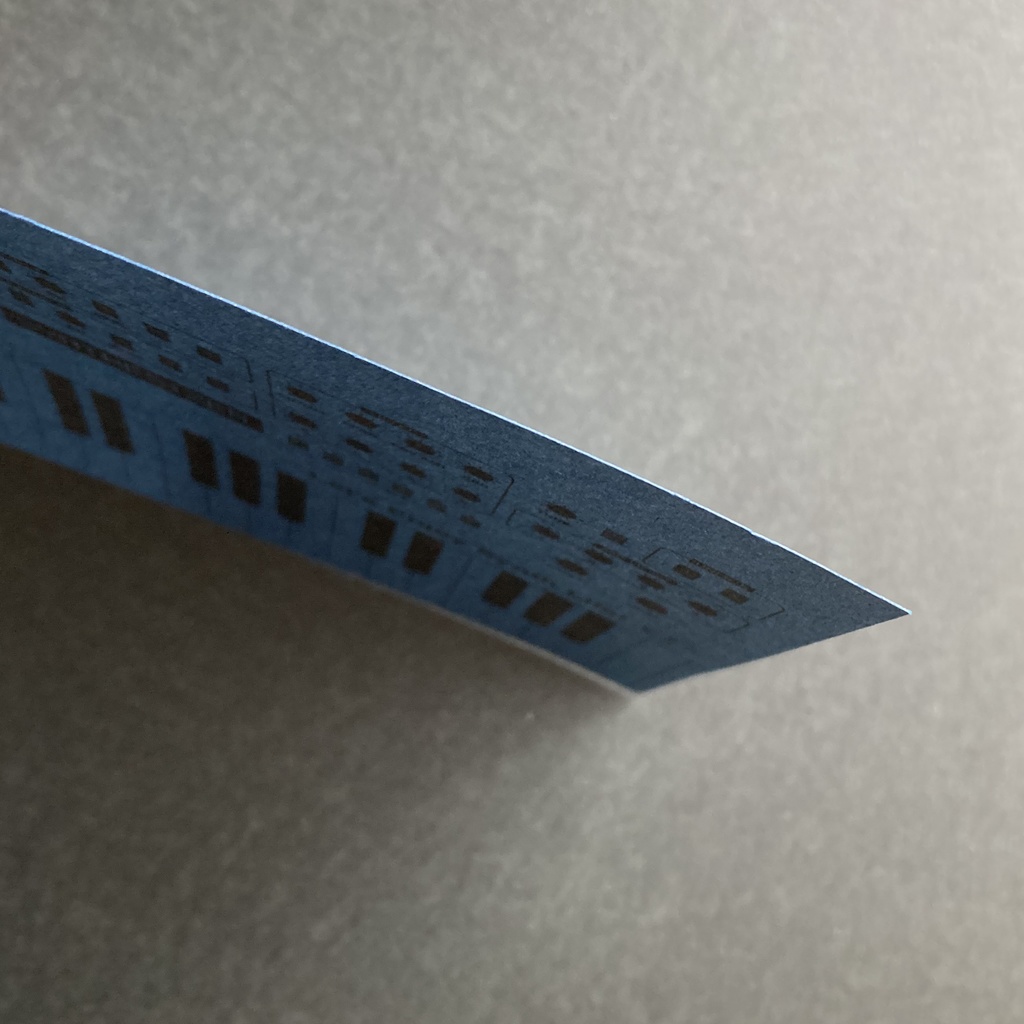 【ポストカード】シンセサイザーポストカード4枚セット Cool Tone Set