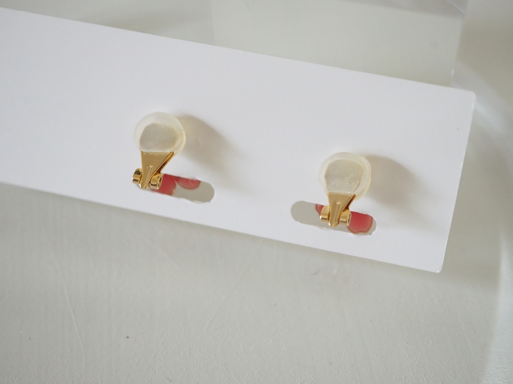 染め桜 ─満開─ 耳飾り