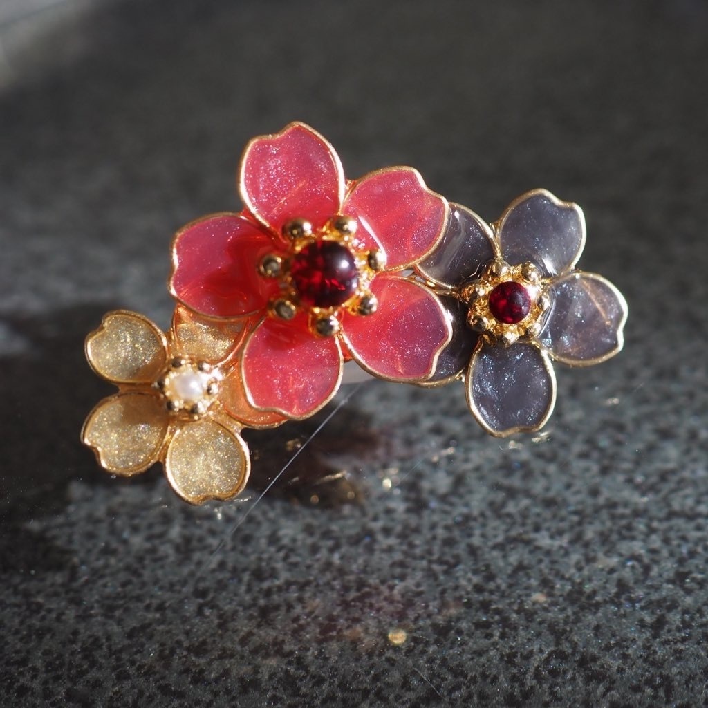 染め桜 ─満開─ イヤーカフ