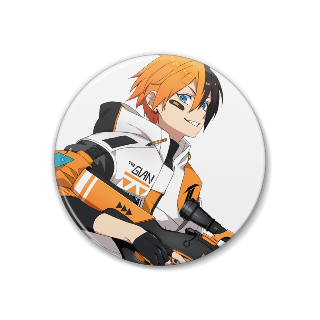 TIEGian 缶バッチ