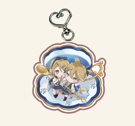 アクリルキーホルダーB