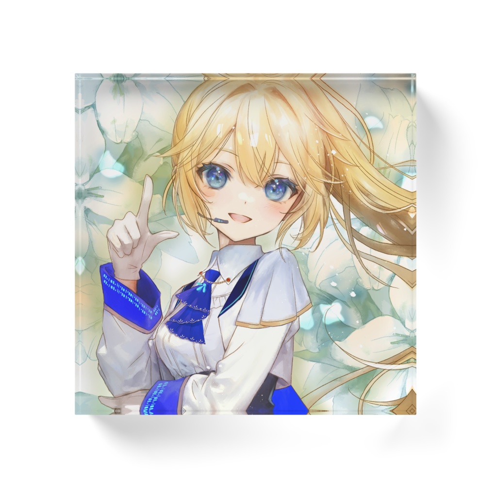 【受注生産】AIエル生誕記念グッズ2023 アクリルブロック