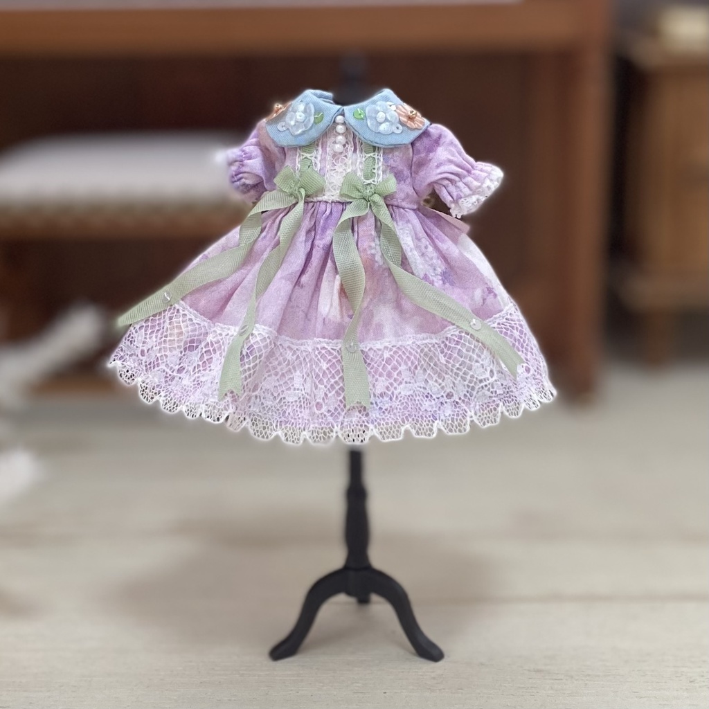 お花畑ワンピース 1/12サイズ