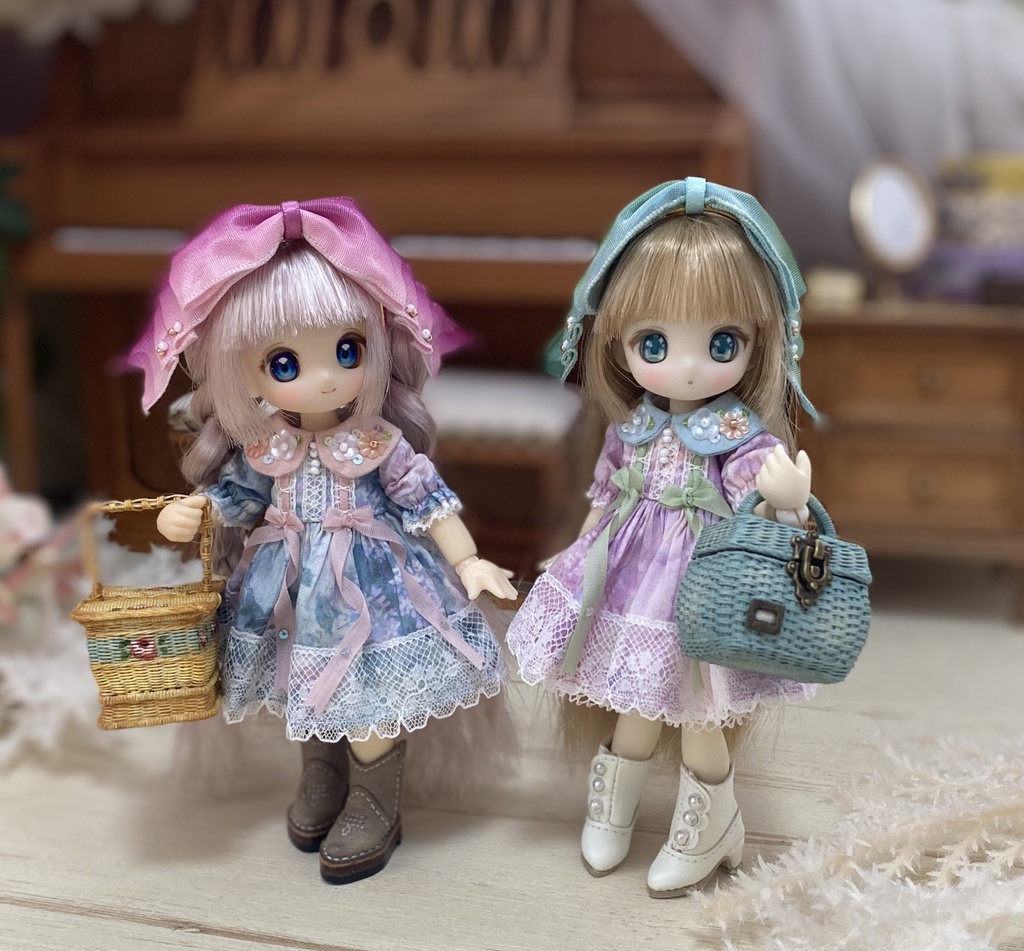 お花畑ワンピース　1/12サイズ
