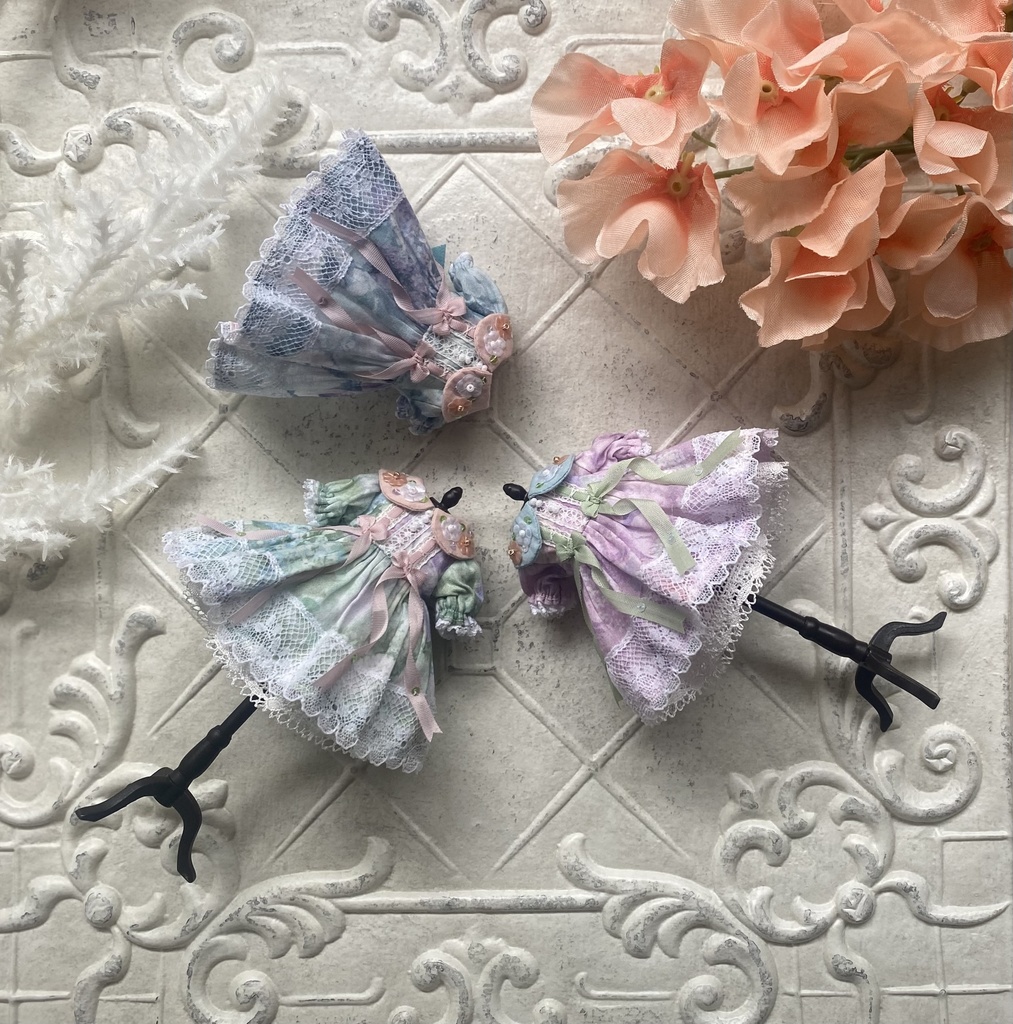 お花畑ワンピース 1/12サイズ