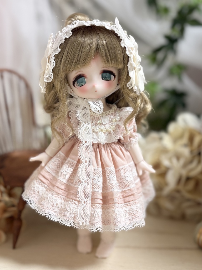 1/8ドールサイズ パールドレスセット