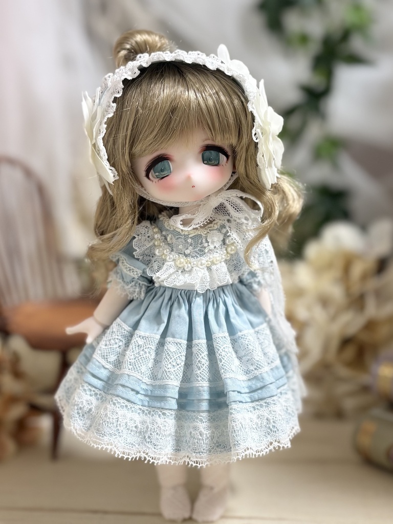 1/8ドールサイズ パールドレスセット
