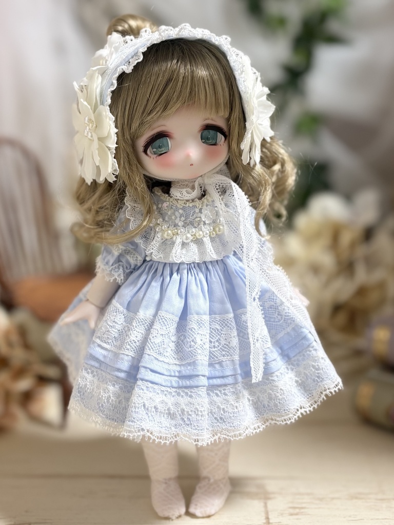 1/8ドールサイズ パールドレスセット